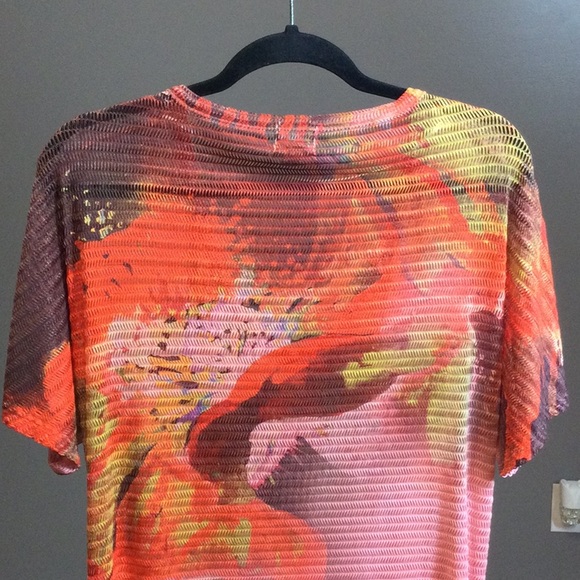 M Live and Let Live Beach colorful coverup - Picture 6 of 16